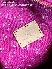 Kitlife Louis Vuitton Baggy Bag Pink Denim M28266 30x22x13cm - 2