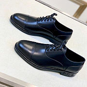 Kitlife Louis Vuitton Men Oxford Shoes Black Shiny Leather - 3