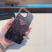 Kitlife Prada Sparkling Diamond Phone Case Pink - 4
