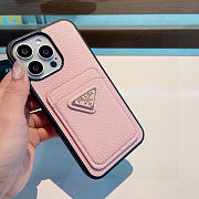 Kitlife Prada Card Insert Phone Case Pink - 6