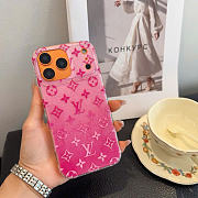 Kitlife Louis Vuitton Glitter Phone Case Pink - 5