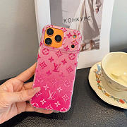Kitlife Louis Vuitton Glitter Phone Case Pink - 4