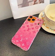 Kitlife Louis Vuitton Glitter Phone Case Pink - 3