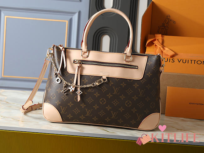 Kitlife Louis Vuitton Skyline MM Bag Brown Monogram 40x26x15cm - 1
