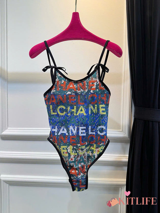 Kitlife Chanel Coco Beach Swimsuit Multicolor - 1