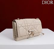 Kitlife Dior My Tender Dior Top Handle Mini Chain Bag Beige 19x12x4cm  - 6
