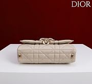 Kitlife Dior My Tender Dior Top Handle Mini Chain Bag Beige 19x12x4cm  - 5