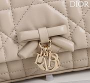 Kitlife Dior My Tender Dior Top Handle Mini Chain Bag Beige 19x12x4cm  - 2