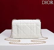 Kitlife Dior My Tender Dior Top Handle Mini Chain Bag White 19x12x4cm  - 3