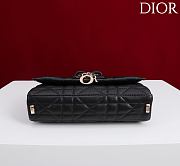Kitlife Dior My Tender Dior Top Handle Mini Chain Bag Black 19x12x4cm  - 2