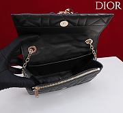 Kitlife Dior My Tender Dior Top Handle Mini Chain Bag Black 19x12x4cm  - 4