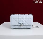 Kitlife Dior My Tender Dior Top Handle Mini Chain Bag Light Blue 19x12x4cm  - 1