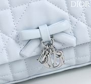 Kitlife Dior My Tender Dior Top Handle Mini Chain Bag Light Blue 19x12x4cm  - 3
