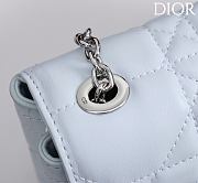 Kitlife Dior My Tender Dior Top Handle Mini Chain Bag Light Blue 19x12x4cm  - 2