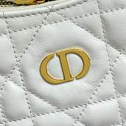 Kitlife Dior Miss Caro Diorling Mini Bag with Chain White 19x17x7cm - 2