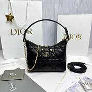 Kitlife Dior Miss Caro Diorling Mini Bag with Chain Black 19x17x7cm  - 1