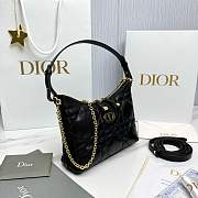 Kitlife Dior Miss Caro Diorling Mini Bag with Chain Black 19x17x7cm  - 6
