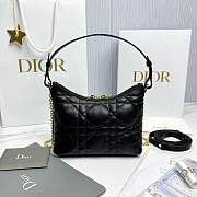 Kitlife Dior Miss Caro Diorling Mini Bag with Chain Black 19x17x7cm  - 3
