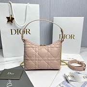 Kitlife Dior Miss Caro Diorling Mini Bag with Chain Pink 19x17x7cm - 5