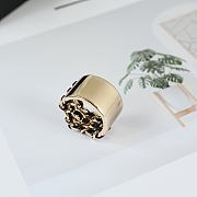 Kitlife Chanel Black Leather Chain Ring - 6
