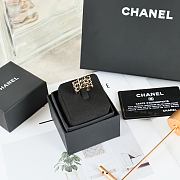 Kitlife Chanel Black Leather Chain Ring - 4