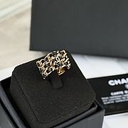 Kitlife Chanel Black Leather Chain Ring - 1