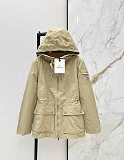 Kitlife Moncler Leandro Hooded Parka Beige - 1