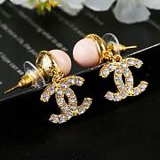 Kitlife Chanel Pink Pearl Earrings  - 1