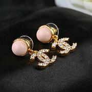 Kitlife Chanel Pink Pearl Earrings  - 4