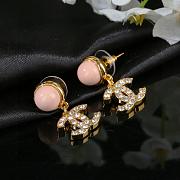 Kitlife Chanel Pink Pearl Earrings  - 3