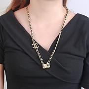 Kitlife Chanel Necklace Black Chain - 1