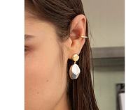 Kitlife Celine Arc de Triomphe Two-Tone Earrings - 5