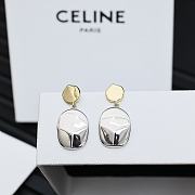 Kitlife Celine Arc de Triomphe Two-Tone Earrings - 4