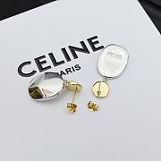 Kitlife Celine Arc de Triomphe Two-Tone Earrings - 3