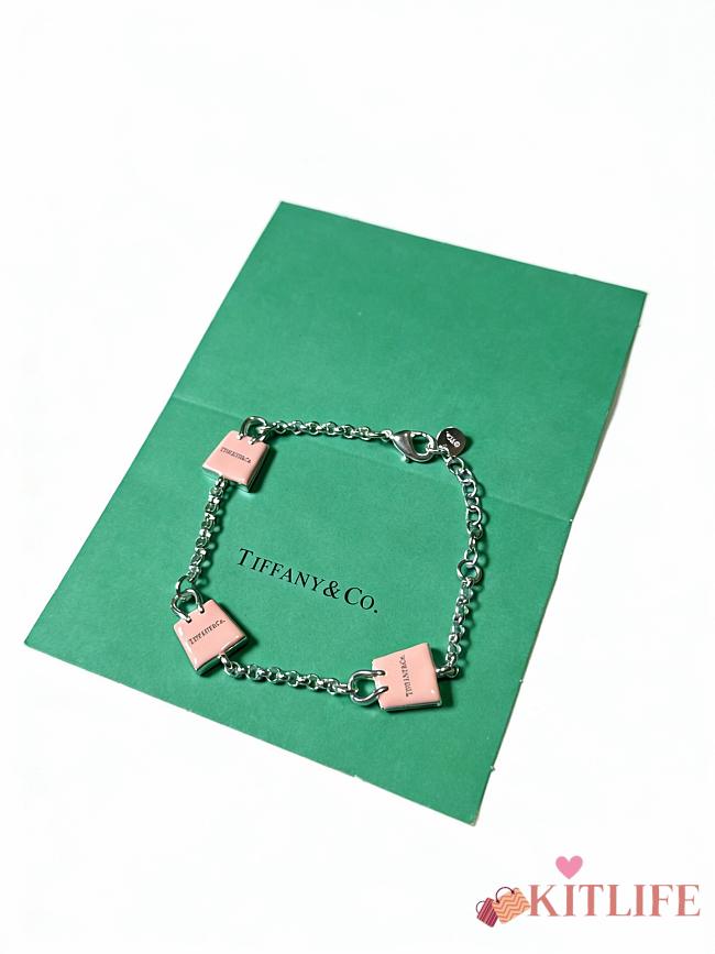 Kitlife Tiffany & Co. Pink Lock Bracelet Silver - 1