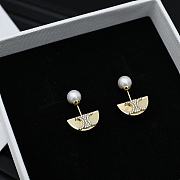 Kitliffe Celine Arc de Triomphe Sailboat Pearl Earrings - 3