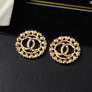 Kitlife Chanel CC Logo Earrings Gold - 4