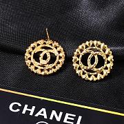 Kitlife Chanel CC Logo Earrings Gold - 2