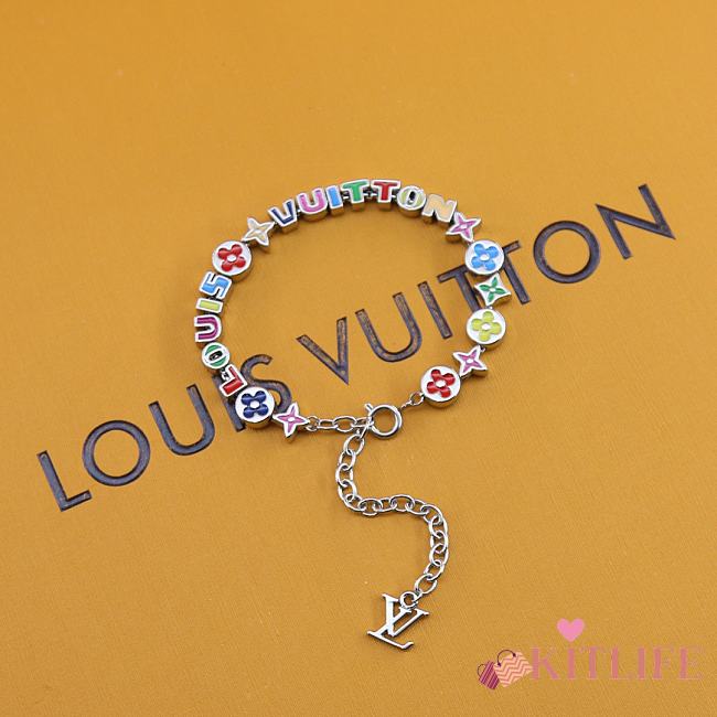 Kitlife Louis Vuitton Monogram Party Rainbow Charm Bracelet  - 1