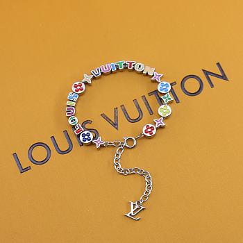 Kitlife Louis Vuitton Monogram Party Rainbow Charm Bracelet 