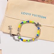 Kitlife Louis Vuitton Metal Resin LV Sunrise Bead Bracelet Multicolor - 2