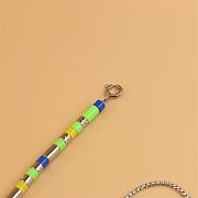 Kitlife Louis Vuitton Metal Resin LV Sunrise Bead Necklace Multicolor - 6