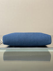 Kitlife Chanel Nano 31 Bag Blue Suede & Calfskin 20x17.5x2.5cm  - 4