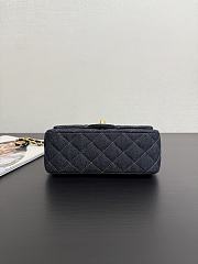 Kitlife Chanel 26p Dark Navy Denim CF Flap Bag 20cm - 3