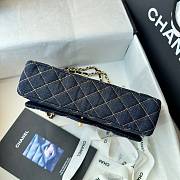 Kitlife Chanel 26p Dark Navy Denim CF Flap Bag 25cm  - 4