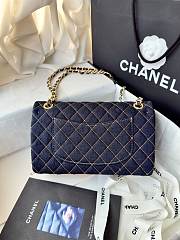 Kitlife Chanel 26p Dark Navy Denim CF Flap Bag 25cm  - 3