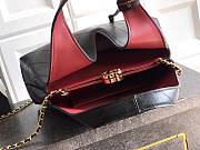 Kitlife Chanel 26A Handbag Black Leather 32×32×11cm   - 2