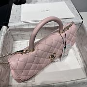 Kitlife Chanel 26P Horizontal Coco Handle Bag Light Pink 32cm - 2