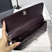 Kitlife Chanel 26P Horizontal Coco Handle Bag Dark Brown 32cm  - 3