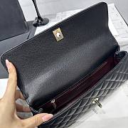 Kitlife Chanel 26P Horizontal Coco Handle Bag Black 32cm  - 4